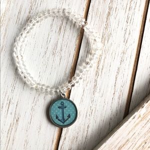 Clear Quartz Gemstone Bracelet